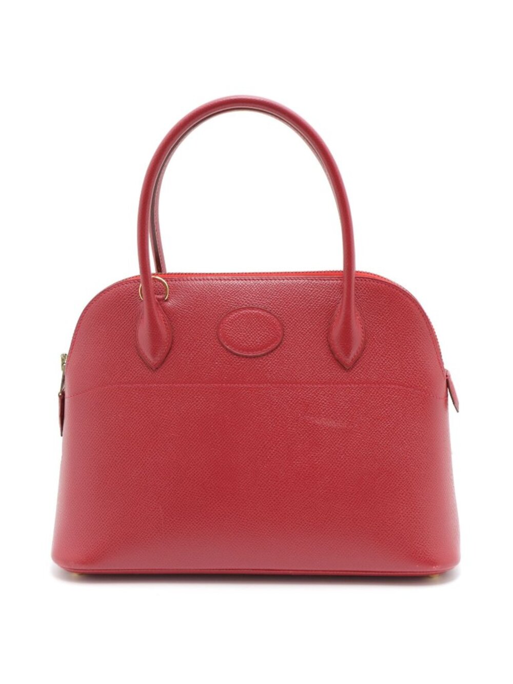 Hermes Bolide 27 Rouge Vif Handbag Courchevel
